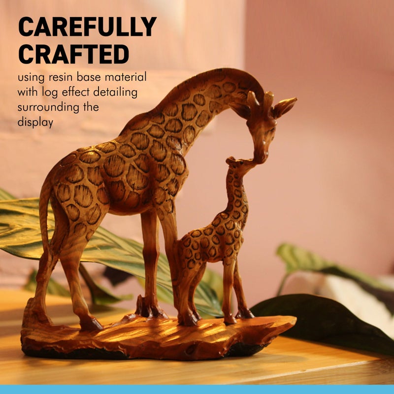 Thorness Free Standing Graceful Giraffe and Calf Decorative Ornament - Image 5